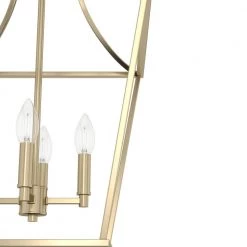 Laurel Ridge 4 Light Alturas Gold Lantern Pendant Light Kitchen Light by Hunter -Hunter Sales alturas gold hunter chandeliers 19069 1d 1000