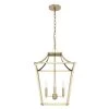 Laurel Ridge 4 Light Alturas Gold Lantern Pendant Light Kitchen Light by Hunter -Hunter Sales alturas gold hunter chandeliers 19069 64 1000