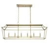 Laurel Ridge 6-Light Alturas Gold Linear Chandelier by Hunter 1 Laurel Ridge 6-Light Alturas Gold Linear Chandelier by Hunter -Hunter Sales alturas gold hunter chandeliers 19078 64 1000