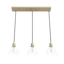 Van Nuys 3 Light Alturas Gold Island Chandelier with Clear Glass Shades Dining Room Light by Hunter 19 Van Nuys 3 Light Alturas Gold Island Chandelier with Clear Glass Shades Dining Room Light by Hunter -Hunter Sales alturas gold hunter chandeliers 19307 4f 1000