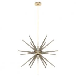 Jupiter Star 18-Light Alturas Gold Island Pendant Light by Hunter