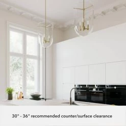 Sacha 3 Light Alturas Gold Island Pendant Light with Clear Glass Shade Dining Room Light by Hunter -Hunter Sales alturas gold hunter chandeliers 19385 c3 1000