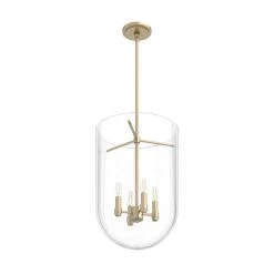 Sacha 4 Light Alturas Gold Island Pendant Light with Clear Glass Shade Dining Room Light by Hunter 21 Sacha 4 Light Alturas Gold Island Pendant Light with Clear Glass Shade Dining Room Light by Hunter -Hunter Sales alturas gold hunter chandeliers 19386 1f 1000