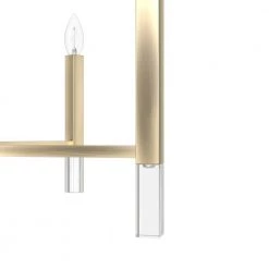 Sunjai 12-Light Alturas Gold Island Chandelier by Hunter -Hunter Sales alturas gold hunter chandeliers 19529 1d 1000