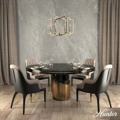 Zoanne 6-Light Alturas Gold Geometric Chandelier by Hunter -Hunter Sales alturas gold hunter chandeliers 19572 40 1000