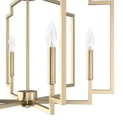 Zoanne 6-Light Alturas Gold Geometric Chandelier by Hunter -Hunter Sales alturas gold hunter chandeliers 19572 a0 1000