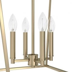 Laurel Ridge 4-Light Alturas Gold Lantern Pendant Light by Hunter -Hunter Sales alturas gold hunter chandeliers 19874 a0 1000