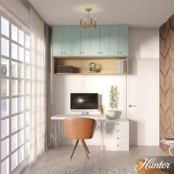 Sunjai 12.25 in. 4-Light Alturas Gold Semi-Flush Mount by Hunter 10 Sunjai 12.25 in. 4-Light Alturas Gold Semi-Flush Mount by Hunter -Hunter Sales alturas gold hunter flush mount lights 19525 40 1000