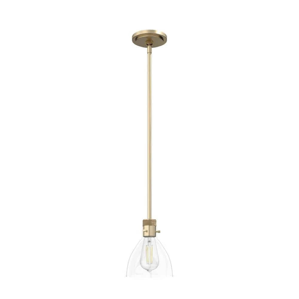 Van Nuys 1 Light Alturas Gold Island Pendant Light with Glass Shade Dining Room Light by Hunter 3 Van Nuys 1 Light Alturas Gold Island Pendant Light with Glass Shade Dining Room Light by Hunter