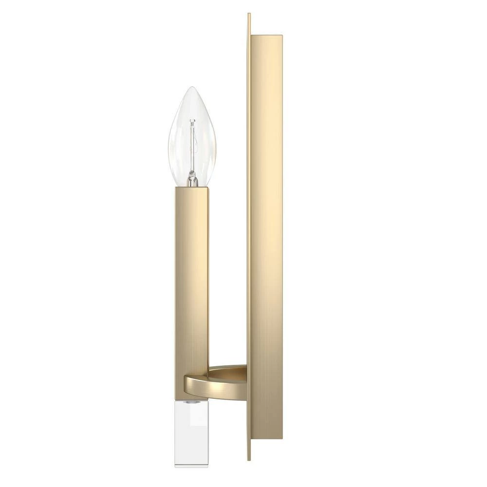 Sunjai 1-Light Alturas Gold Wall Sconce by Hunter 7 Sunjai 1-Light Alturas Gold Wall Sconce by Hunter - Image 5