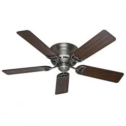 Low Profile III 52 in. Indoor Antique Pewter Ceiling Fan by Hunter