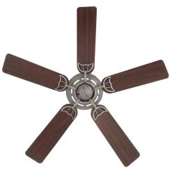 Low Profile III 52 in. Indoor Antique Pewter Ceiling Fan by Hunter 18 Low Profile III 52 in. Indoor Antique Pewter Ceiling Fan by Hunter -Hunter Sales antique pewter hunter ceiling fans without lights 53071 77 1000