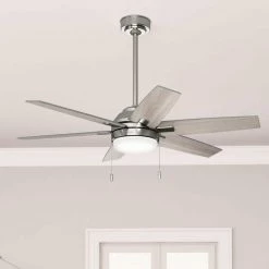 Hunter Sales -Hunter Sales brushed nickel hunter ceiling fans with lights 51276 e1 1000
