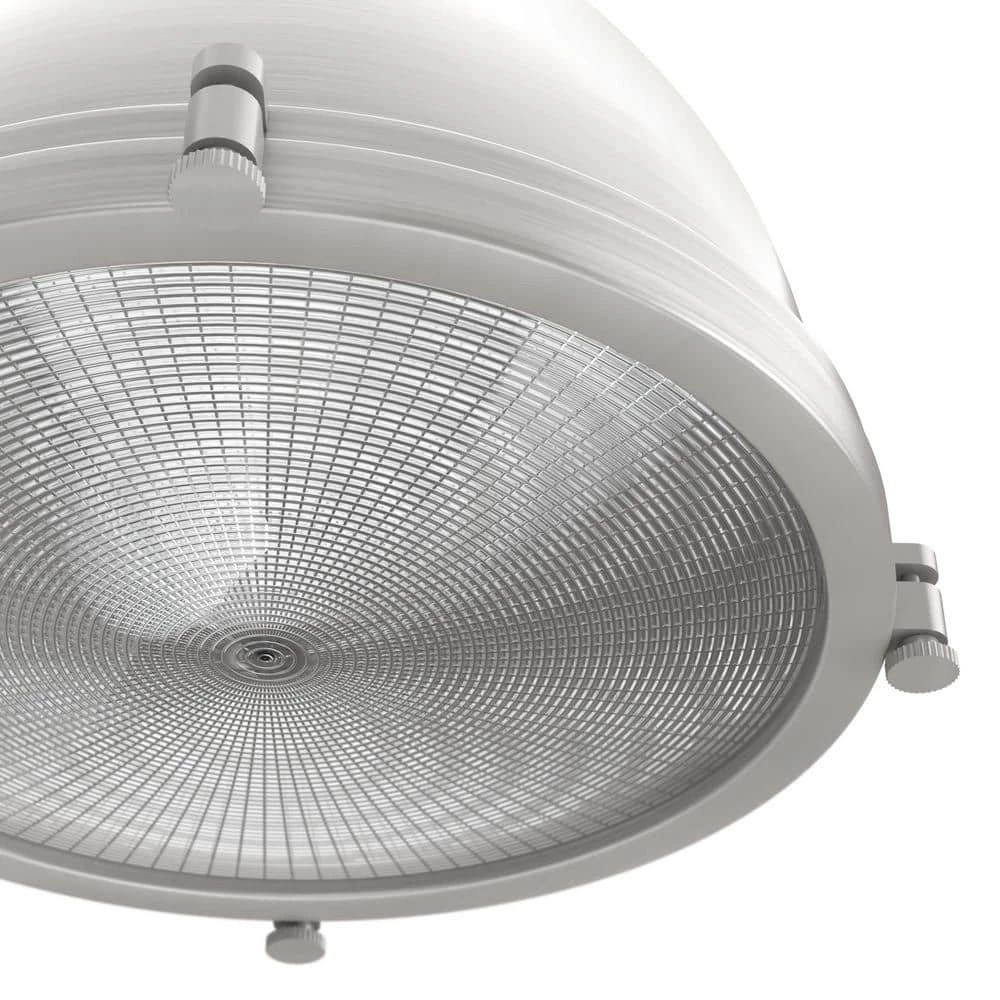 Bridgemoor 3 Lights Brushed Nickel Pendant with Metal Shade Kitchen Light by Hunter 8 Bridgemoor 3 Lights Brushed Nickel Pendant with Metal Shade Kitchen Light by Hunter - Image 6