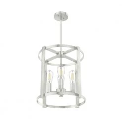 Astwood 4 Light Brushed Nickel Branch Chandelier Dining Room Light by Hunter 16 Astwood 4 Light Brushed Nickel Branch Chandelier Dining Room Light by Hunter -Hunter Sales brushed nickel hunter chandeliers 19117 77 1000