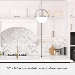 Wedgefield 3-Light Brushed Nickel Island Pendant Light with Frosted Glass Shade by Hunter -Hunter Sales brushed nickel hunter chandeliers 19235 66 1000