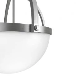 Wedgefield 4-Light Brushed Nickel Island Pendant Light with Frosted Glass Shade by Hunter 13 Wedgefield 4-Light Brushed Nickel Island Pendant Light with Frosted Glass Shade by Hunter -Hunter Sales brushed nickel hunter chandeliers 19237 a0 1000