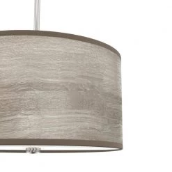Solhaven 2-Light Brushed Nickel Shaded Pendant Light with Hardback Shade by Hunter -Hunter Sales brushed nickel hunter chandeliers 19242 a0 1000