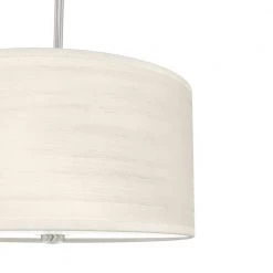 Solhaven 2-Light Brushed Nickel Shaded Pendant Light with Hardback Shade by Hunter 12 Solhaven 2-Light Brushed Nickel Shaded Pendant Light with Hardback Shade by Hunter -Hunter Sales brushed nickel hunter chandeliers 19243 a0 1000