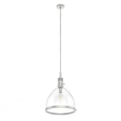 Van Nuys 1 Light Brushed Nickel Island Pendant Light with Glass Shade Dining Room Light by Hunter 17 Van Nuys 1 Light Brushed Nickel Island Pendant Light with Glass Shade Dining Room Light by Hunter -Hunter Sales brushed nickel hunter chandeliers 19298 c3 1000