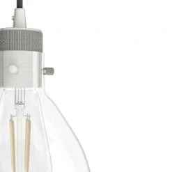 Van Nuys 3 Light Brushed Nickel Island Chandelier with Clear Glass Shades Dining Room Light by Hunter 14 Van Nuys 3 Light Brushed Nickel Island Chandelier with Clear Glass Shades Dining Room Light by Hunter -Hunter Sales brushed nickel hunter chandeliers 19308 a0 1000