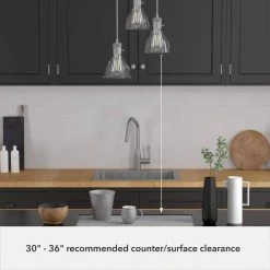 Van Nuys 3 Light Brushed Nickel Waterfall Chandelier with Clear Glass Shades Dining Room Light by Hunter -Hunter Sales brushed nickel hunter chandeliers 19310 c3 1000