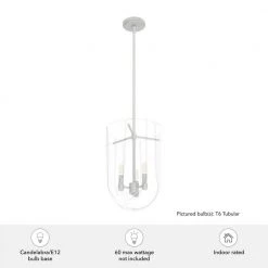 Sacha 3 Light Brushed Nickel Island Pendant Light with Clear Glass Shade Dining Room Light by Hunter 16 Sacha 3 Light Brushed Nickel Island Pendant Light with Clear Glass Shade Dining Room Light by Hunter -Hunter Sales brushed nickel hunter chandeliers 19317 66 1000