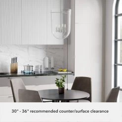 Sacha 4 Light Brushed Nickel Island Pendant Light with Clear Glass Shade Dining Room Light by Hunter 18 Sacha 4 Light Brushed Nickel Island Pendant Light with Clear Glass Shade Dining Room Light by Hunter -Hunter Sales brushed nickel hunter chandeliers 19319 77 1000