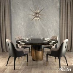 Jupiter Star 18-Light Brushed Nickel Sputnik Pendant Light by Hunter -Hunter Sales brushed nickel hunter chandeliers 19344 40 1000