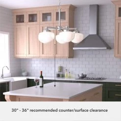 Saddle Creek 5-Light Brushed Nickel Shaded Chandelier with Cased White Glass Shades by Hunter 15 Saddle Creek 5-Light Brushed Nickel Shaded Chandelier with Cased White Glass Shades by Hunter -Hunter Sales brushed nickel hunter chandeliers 19359 c3 1000