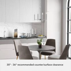 Sunjai 4-Light Brushed Nickel Candlestick Pendant Light by Hunter 17 Sunjai 4-Light Brushed Nickel Candlestick Pendant Light by Hunter -Hunter Sales brushed nickel hunter chandeliers 19516 77 1000