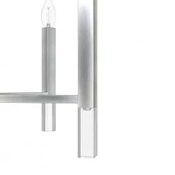 Sunjai 6-Light Brushed Nickel Candlestick Chandelier by Hunter -Hunter Sales brushed nickel hunter chandeliers 19518 1d 1000