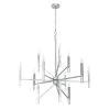 Sunjai 12-Light Brushed Nickel Candlestick Chandelier by Hunter -Hunter Sales brushed nickel hunter chandeliers 19528 64 1000