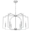 Zoanne 6-Light Brushed Nickel Geometric Chandelier by Hunter -Hunter Sales brushed nickel hunter chandeliers 19571 64 1000