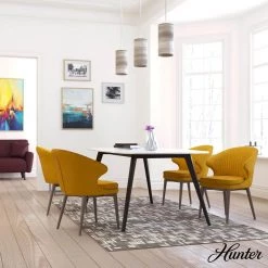 Solhaven 1-Light Brushed Nickel Island Mini-Pendant Light with Hardback Shade by Hunter -Hunter Sales brushed nickel hunter pendant lights 19239 40 1000