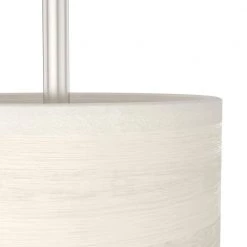 Solhaven 1-Light Brushed Nickel Island Mini-Pendant Light with Hardback Shade by Hunter -Hunter Sales brushed nickel hunter pendant lights 19240 a0 1000