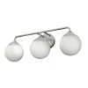 Hepburn 25 in. 3 Light Brushed Nickel Vanity Light with Frosted Glass Bathroom Light by Hunter 2 Hepburn 25 in. 3 Light Brushed Nickel Vanity Light with Frosted Glass Bathroom Light by Hunter -Hunter Sales brushed nickel hunter vanity lighting 19178 64 1000