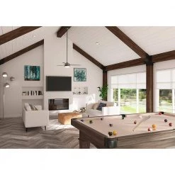 Sentinel 52 in. LED Indoor Brushed Slate Ceiling Fan with Light Kit and Universal Remote by Hunter -Hunter Sales brushed slate hunter ceiling fans with lights 59211 a0 1000