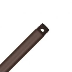 24 in. Original Chestnut Brown Double Threaded Extension Downrod for 11 ft. ceilings by Hunter