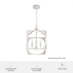 Highland Hill 4 Light Distressed White Island Pendant Light Dining Room Light by Hunter -Hunter Sales distressed white hunter chandeliers 19284 1d 1000