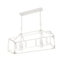 Highland Hill 8 Light Distressed White Candlestick Chandelier Kitchen Light by Hunter 20 Highland Hill 8 Light Distressed White Candlestick Chandelier Kitchen Light by Hunter -Hunter Sales distressed white hunter chandeliers 19290 4f 1000