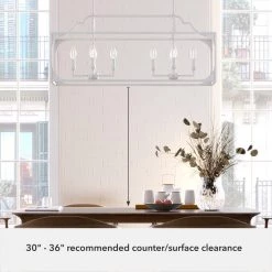 Highland Hill 8 Light Distressed White Candlestick Chandelier Kitchen Light by Hunter 19 Highland Hill 8 Light Distressed White Candlestick Chandelier Kitchen Light by Hunter -Hunter Sales distressed white hunter chandeliers 19290 c3 1000