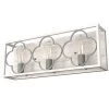 Gablecrest 25 in. 3-Light Distressed White Vanity Light by Hunter -Hunter Sales distressed white hunter vanity lighting 19397 64 1000