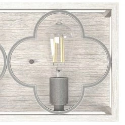 Gablecrest 25 in. 3-Light Distressed White Vanity Light by Hunter -Hunter Sales distressed white hunter vanity lighting 19397 a0 1000