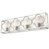 Gablecrest 33 in. 4-Light Distressed White Vanity Light by Hunter 1 Gablecrest 33 in. 4-Light Distressed White Vanity Light by Hunter -Hunter Sales distressed white hunter vanity lighting 19399 64 1000