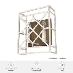 Langwood 2 Light Distressed White Wall Sconce Bathroom Light by Hunter 14 Langwood 2 Light Distressed White Wall Sconce Bathroom Light by Hunter -Hunter Sales distressed white wall hunter vanity lighting 19336 1d 1000