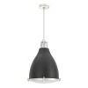 Bluff View 3 Light Flat Matte Black Island Pendant Light with Metal Shade Dining Room Light by Hunter -Hunter Sales flat matte black hunter chandeliers 19212 64 1000