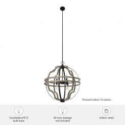 Stone Creek 8 Light French Oak Island Pendant Light Dining Room Light by Hunter -Hunter Sales french oak hunter chandeliers 19225 66 1000