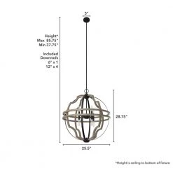 Stone Creek 8 Light French Oak Island Pendant Light Dining Room Light by Hunter -Hunter Sales french oak hunter chandeliers 19225 77 1000