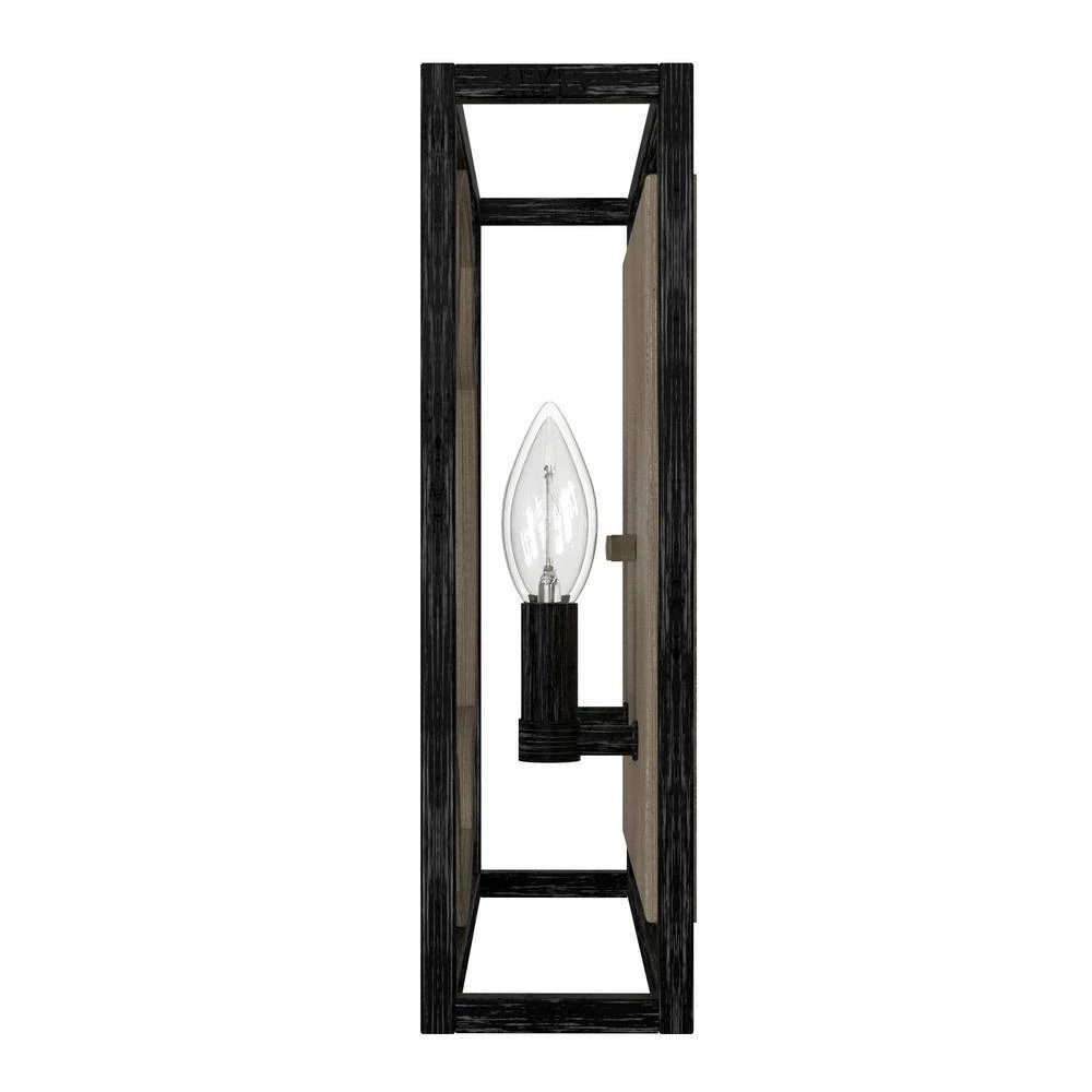 Stone Creek 2 Light Rustic Iron Wall Sconce Bathroom Light by Hunter 9 Stone Creek 2 Light Rustic Iron Wall Sconce Bathroom Light by Hunter - Image 7